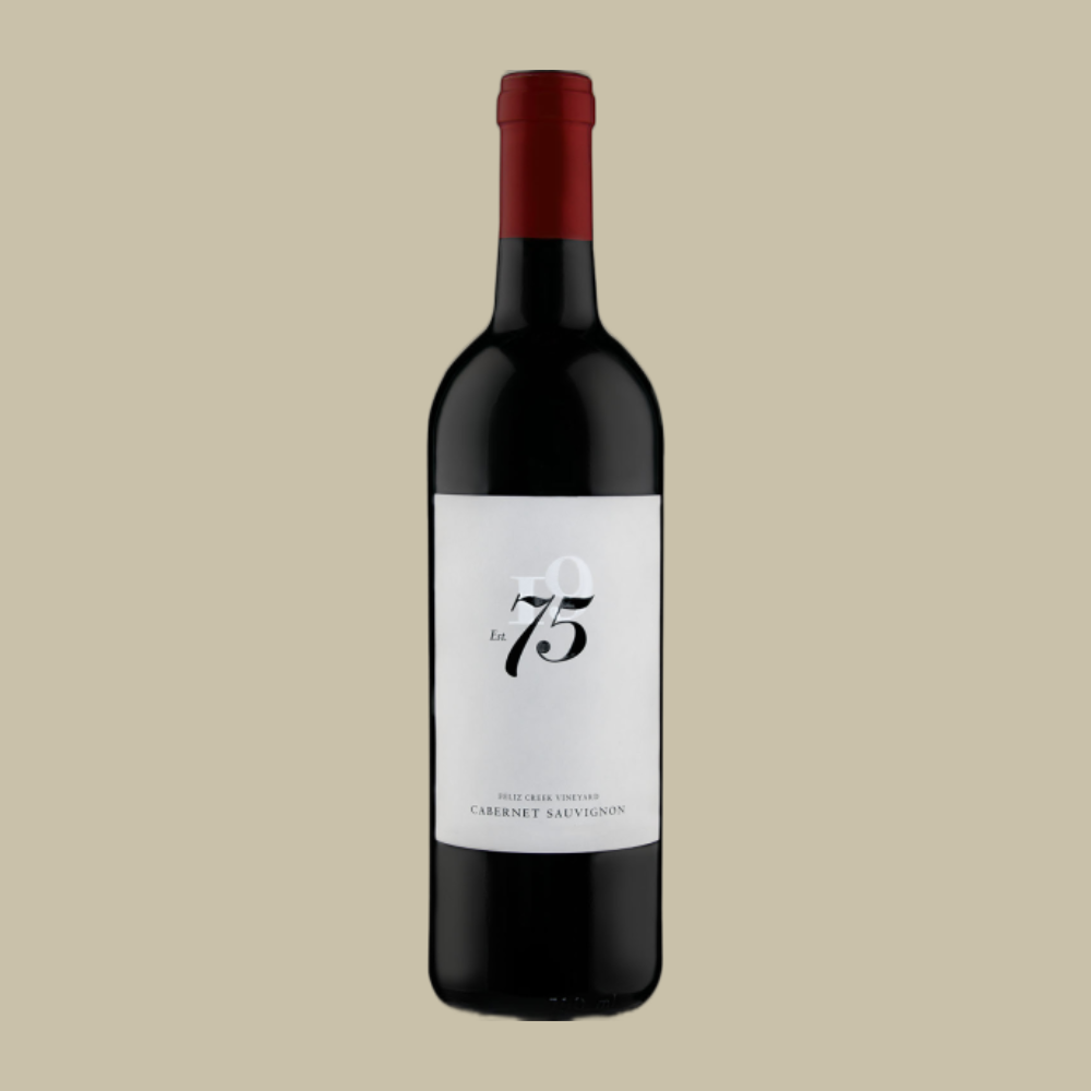 The Seventy Five Wine Company (Est. 75) Feliz Creek Vineyard Cabernet Sauvignon